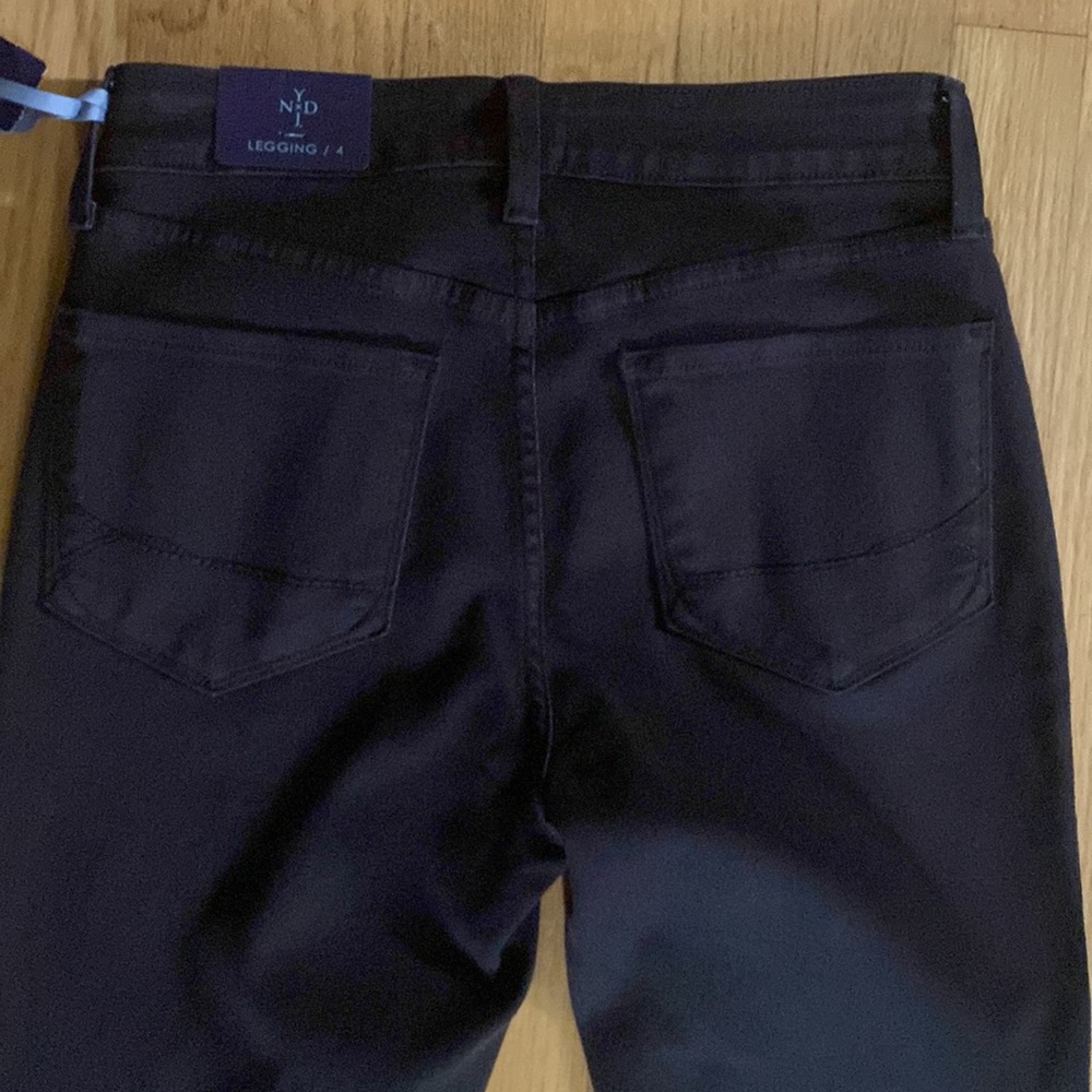 NYDJ Mahogany Brown Legging Jeans sz 4 - Picture 9 of 10